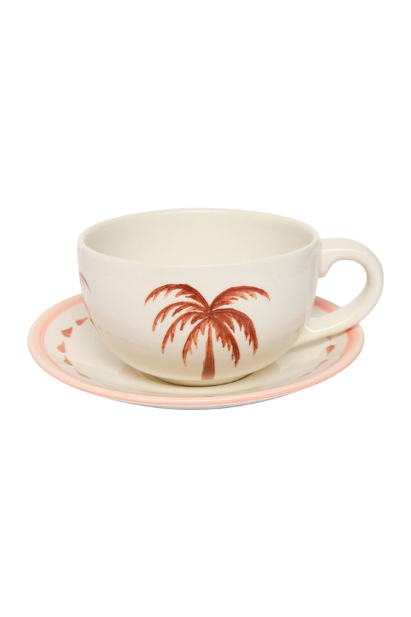 JDD Palm Coffee Set / Soft Pink
