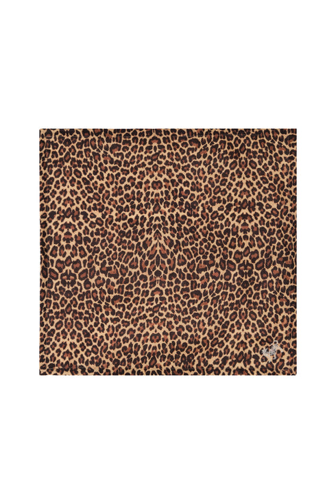 Jaguar Embroidered Linen Napkins / Set of 4