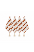 Horse Reins Linen Napkins with Tassels / Set of 4