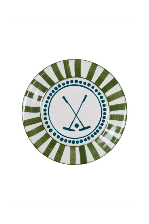 Polo Salad Plate / Green