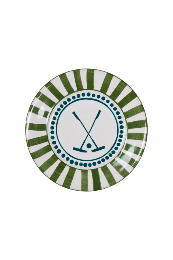Polo Salad Plate / Green