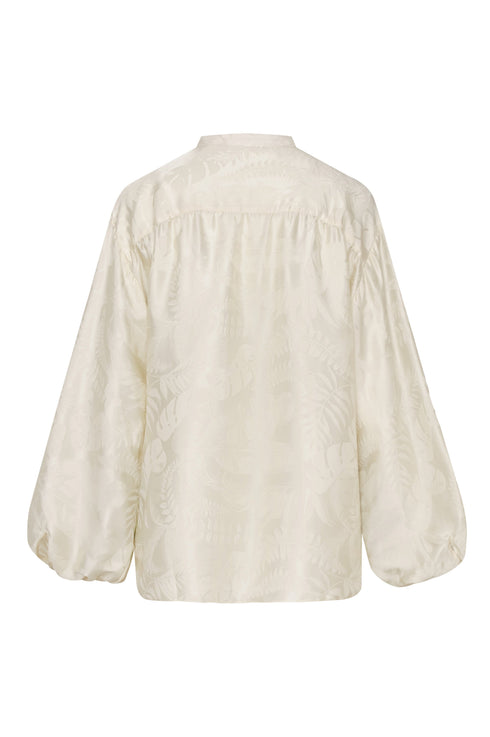 Don Simon Jacquard Silk Shirt/ Black Orchids