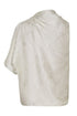 Chiminango Silk Jacquard Blouse / Black Orchids