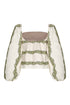 Celia Cotton Blouse / Ivory Striped Helechos