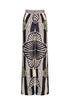 Joao Cotton Silk Pants / Navy Ornament Stripes