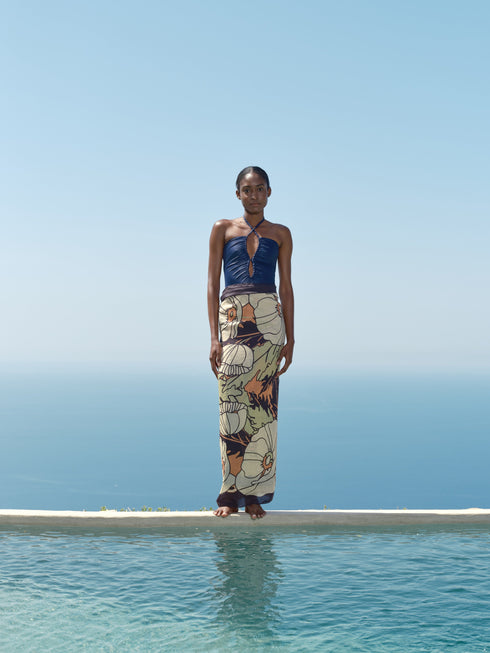 Saint Tropez One Piece / Navy