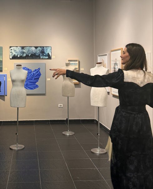 Obregon Silk Jacquard Maxi Dress / Black