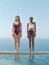 Olympic One Piece / Purple - Blush Pink