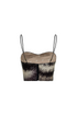 Baracoa Sequins Crop Top / Black