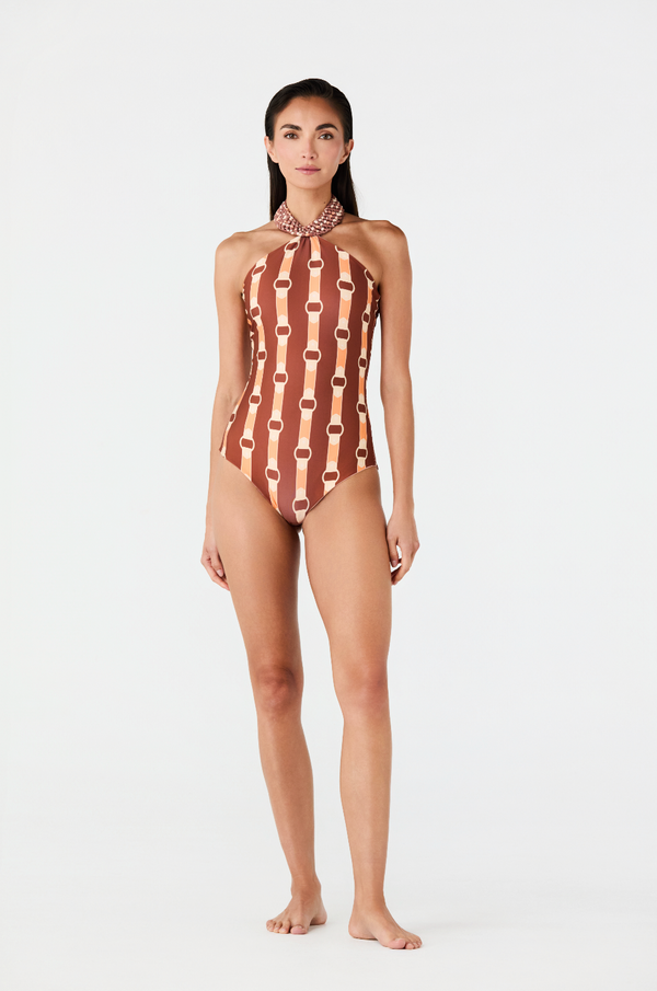 Torre del Cielo One Piece / Orange Horse Reins