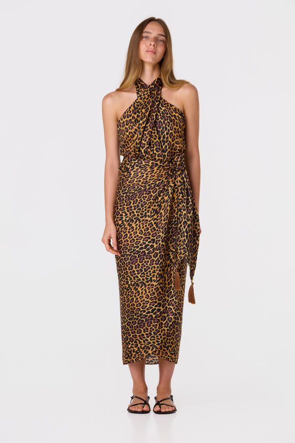Cayetana Cotton Silk Blouse / Jaguar