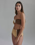 Emma Top / Brown - Gold