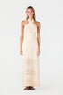 Costa del Sol Cotton Eyelet Midi Dress / Ivory Guayacanes