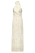 Costa del Sol Cotton Eyelet Midi Dress / Ivory Guayacanes