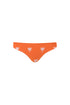 Guava Embroidered Bottom / Orange Lilac Polka Palms