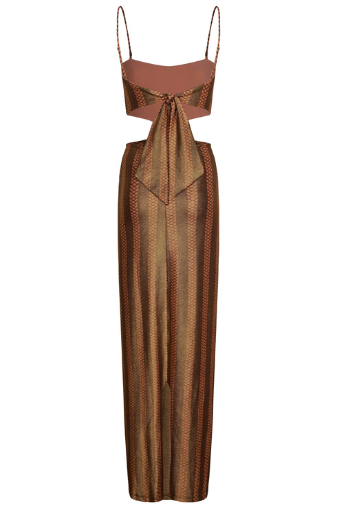 Pestana Maxi Dress / Gold