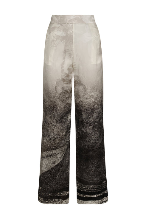 Santo Tomas Silk Jacquard Pants / Paisajes Selva
