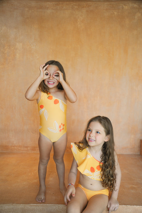 Mini Sunset Waves / Olive