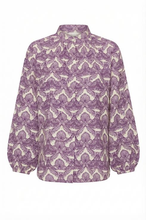 Don Simon Martellato Blouse / Lilac Exclusivo