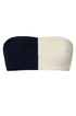 Emma Top / Navy - Ivory
