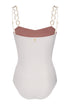 Esteros Embroidered One Piece / Ivory