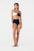 Frida Bottom / Navy - Ivory