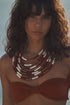 Sierra Necklace / Fuchsia Argan