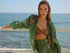 Don Simon Cotton Silk Shirt / Green Buganvilias