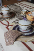 Jaguar Embroidered Linen Napkins / Set of 4