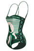 Las Balsas One Piece / Green Horses