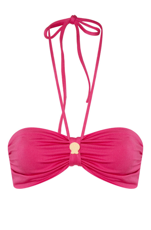 Maria Top / Shiny Fuchsia - Wine