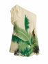 Myanmar Cotton Silk Blouse Green Exclusivo