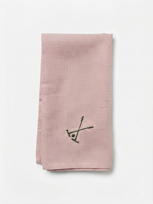 Napkins linen Polo set x 4
