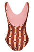 Olympic One Piece / Orange Horses