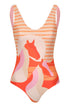 Olympic One Piece / Orange Horses