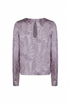 Sevilla Jacquard Blouse / Lila Exclusive