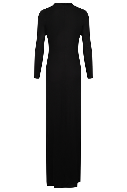 Saint Tropez Jersey Maxi Dress / Black