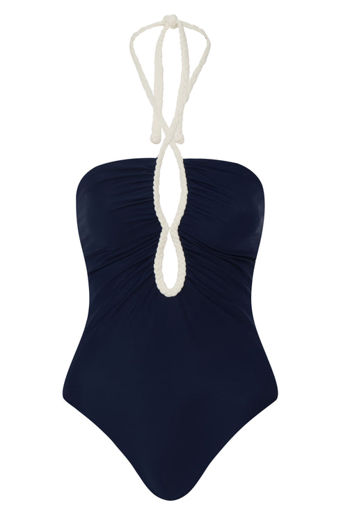 Saint Tropez One Piece / Navy - Ivory
