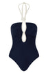 Saint Tropez One Piece / Navy - Ivory