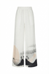 San Benito Linen Pants / Black Tropical Landscape Exclusive
