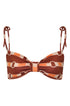 San Miguel Top / Orange Horse Reins - Peach