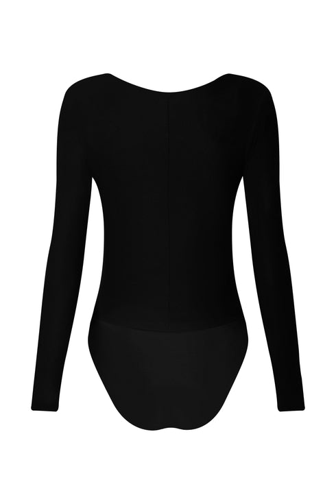 Sol Jersey Bodysuit / Black