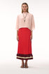 Manzanares Crepe Chine Blouse / Dust Pink