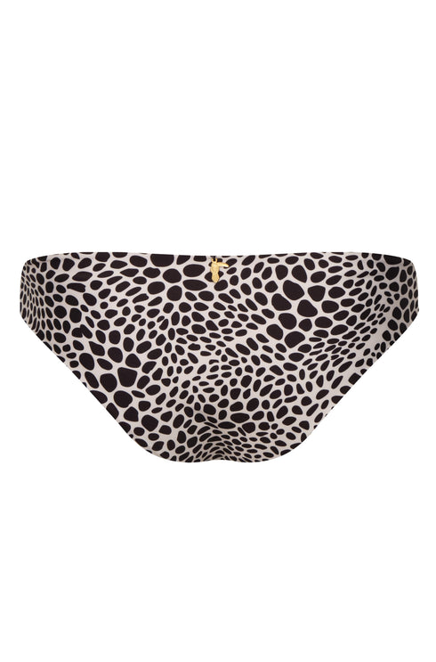 Guava Bottom / Ivory & Black Animal Print