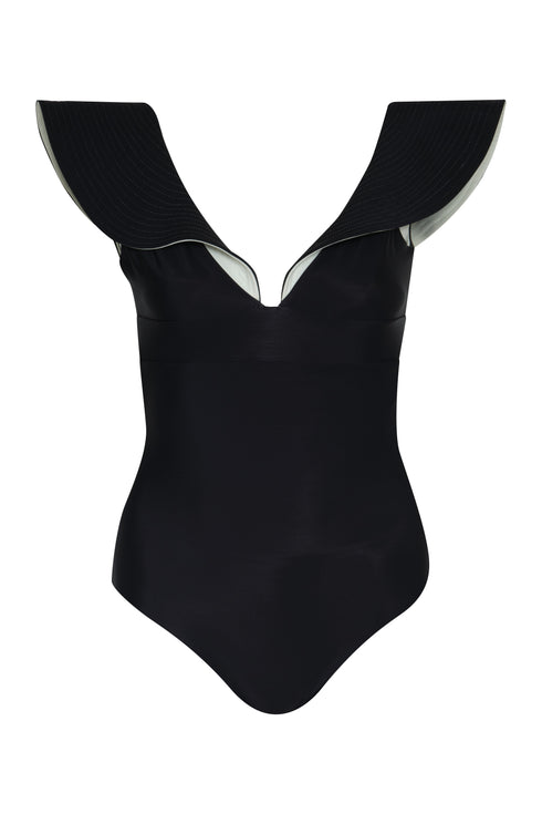 Quetzal One Piece / Black - Ivory