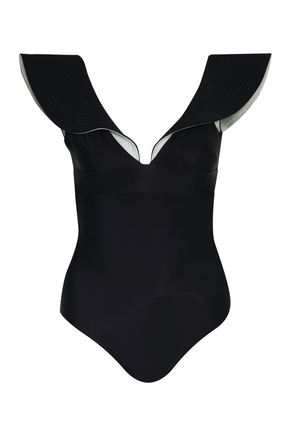 Quetzal One Piece / Black - Ivory