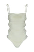 Tejada Pleated One Piece / Ivory