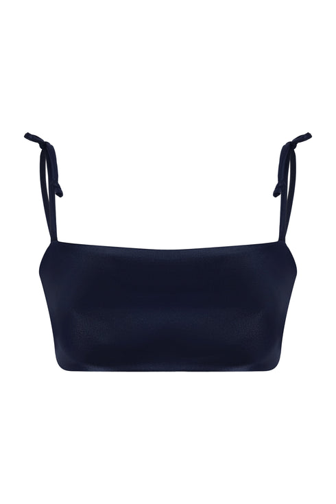 San Miguel Top / Navy - Ivory