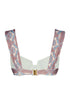 Sabina Top / Sky Blue Ornaments - Ivory