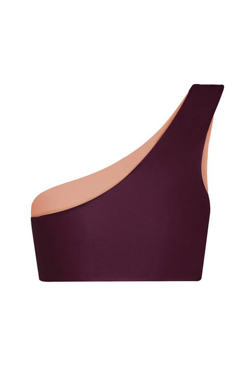 Currulao Top / Purple - Blush Pink